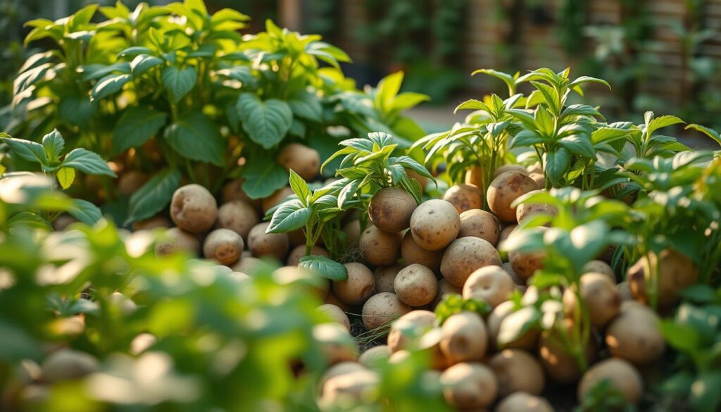 Kartoffeln Hochbeet