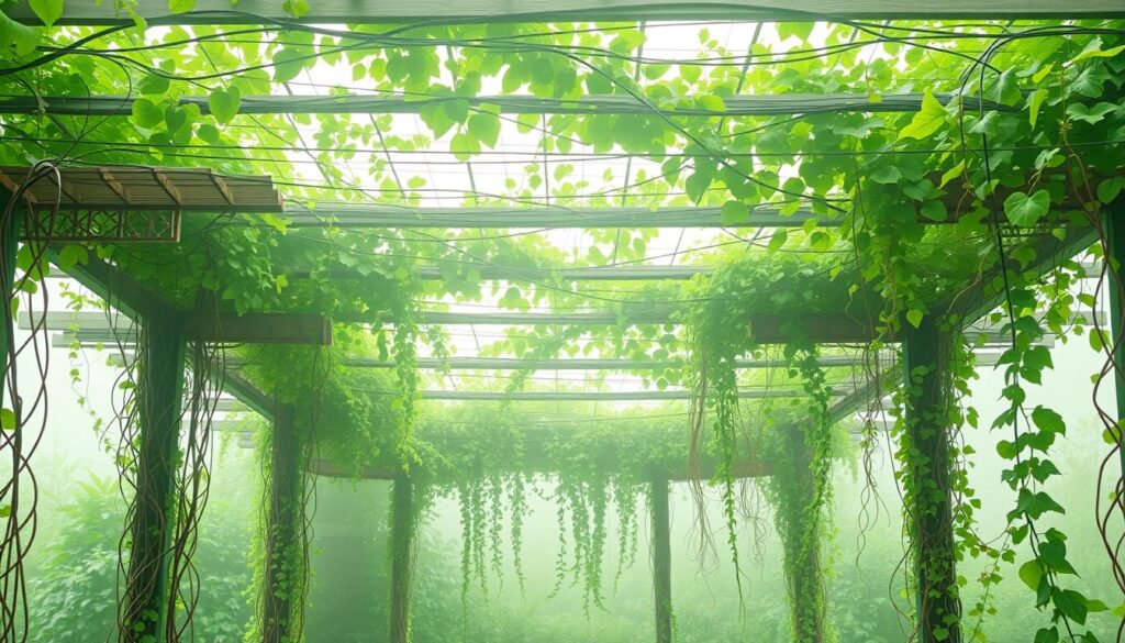 Rankhilfen für Pergola