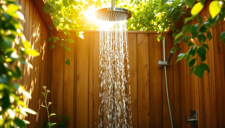 gartendusche selber bauen