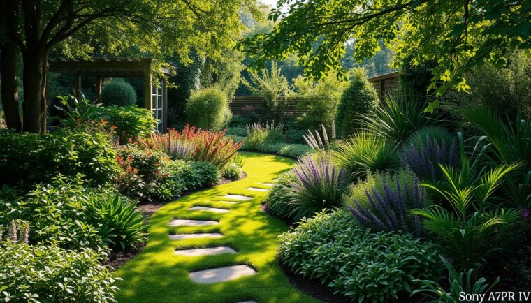Garten ohne Rasen