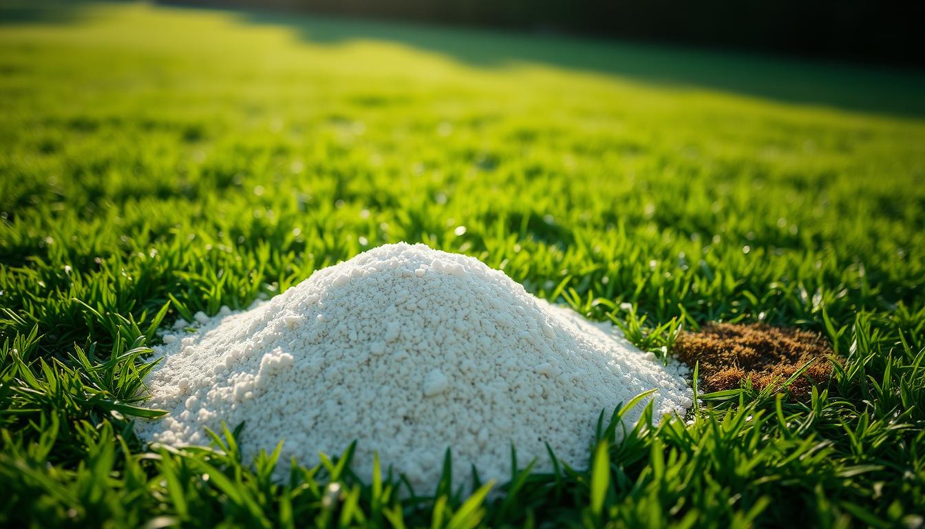 kalk gegen moos im rasen