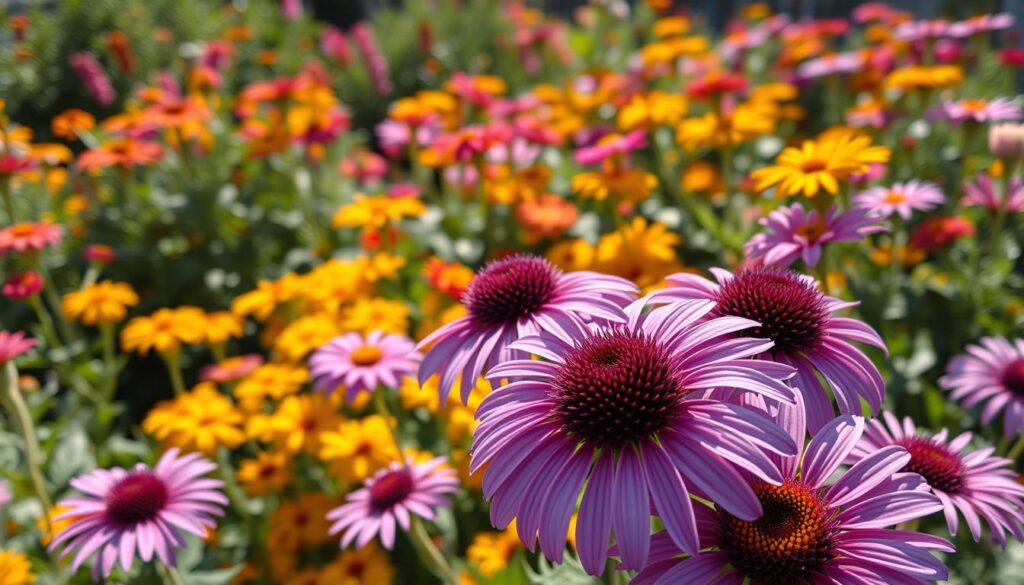Blumenpflege im August
