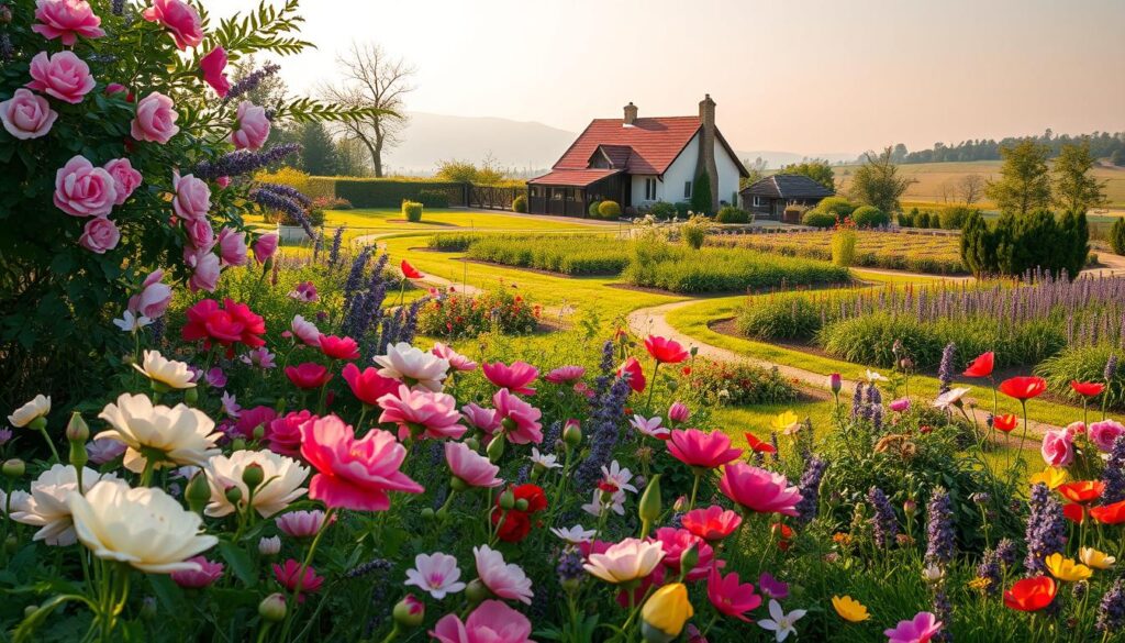 Romantische Bauerngarten Pflanzen