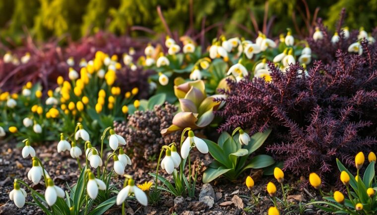 Winterblüher im Garten