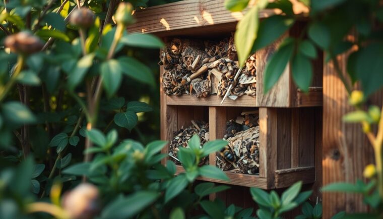 Wildbienen-Nisthilfe selber bauen